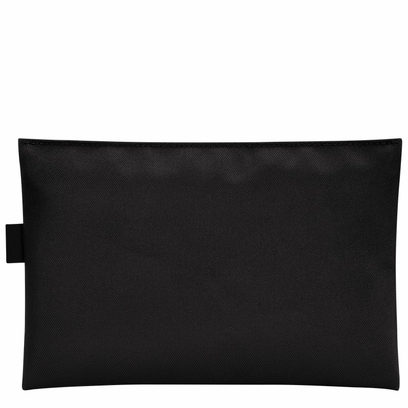 Longchamp Le Pliage Energy Pouch - Canvas Black | EFYV46271