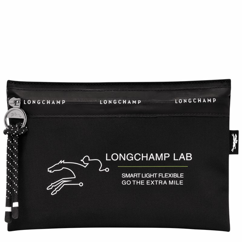 Longchamp Le Pliage Energy Pouch - Canvas Black | EFYV46271