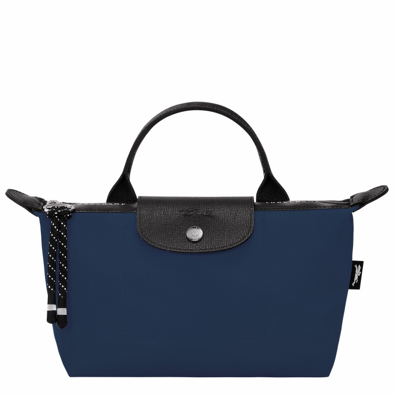 Longchamp Le Pliage Energy Pouch - Recycled canvas Navy | QCIB70815