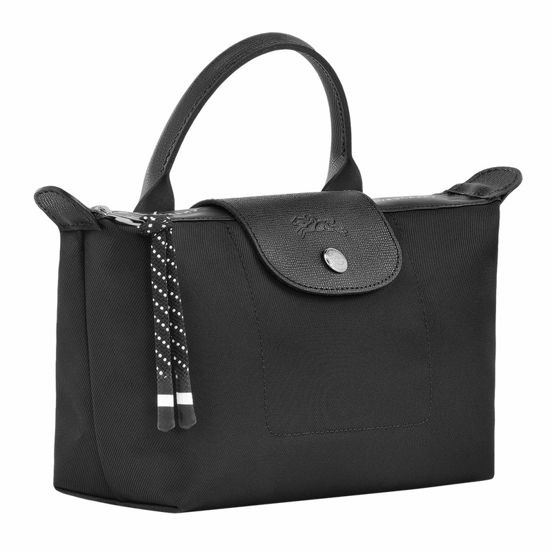 Longchamp Le Pliage Energy Pouch - Recycled canvas Black | DJXB04265