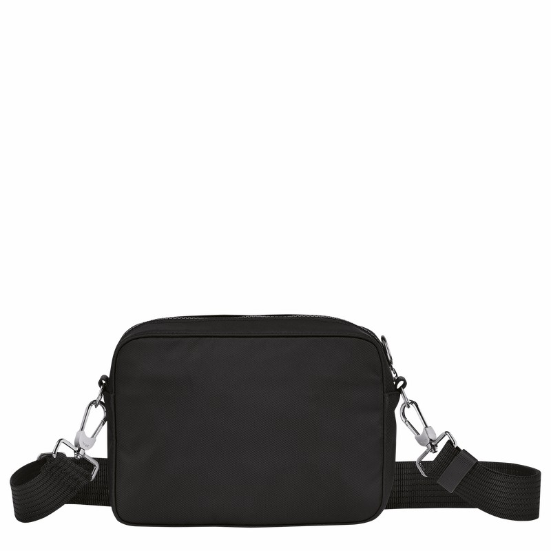 Longchamp Le Pliage Energy S Camera bag - Recycled canvas Black | OYHP81073