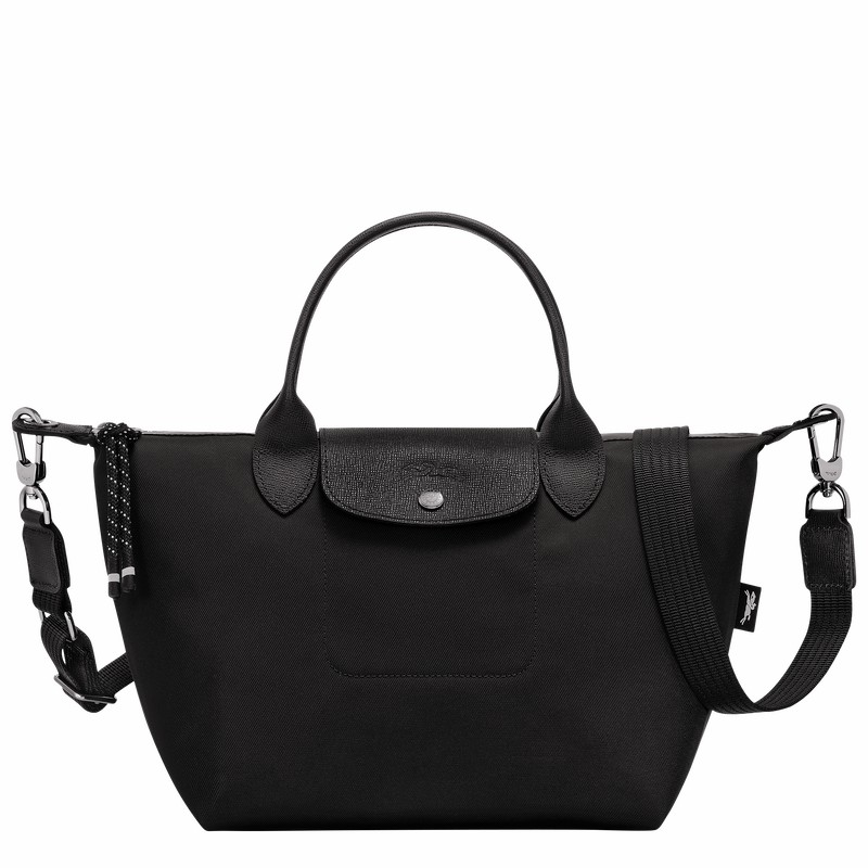 Longchamp Le Pliage Energy S Handbag - Recycled canvas Black | ASGN69820