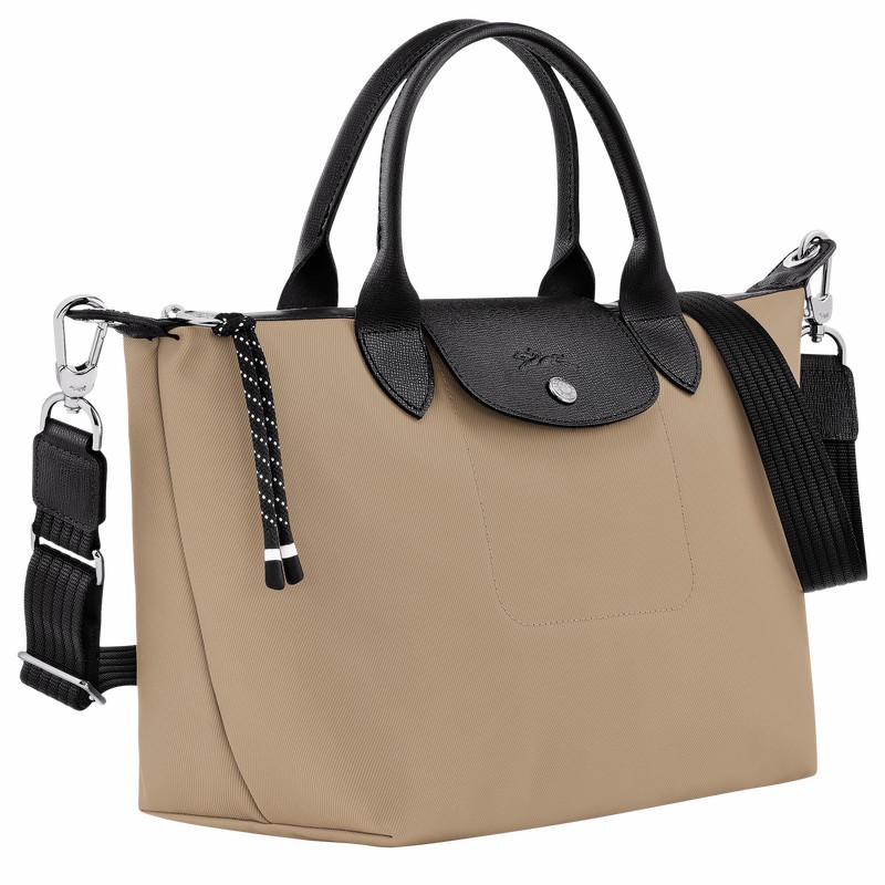 Longchamp Le Pliage Energy S Handbag - Recycled canvas Grey | EJQX12940