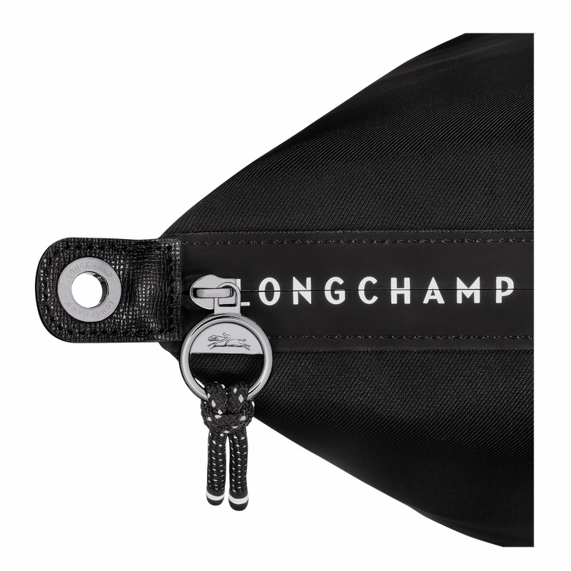 Longchamp Le Pliage Energy S Travel bag - Recycled canvas Black | TXIQ83645