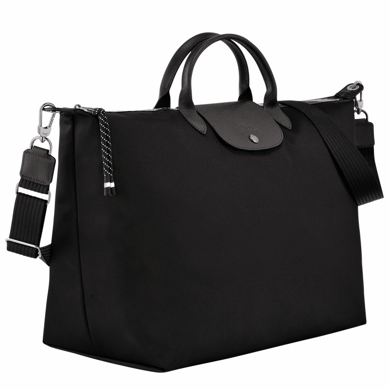 Longchamp Le Pliage Energy S Travel bag - Recycled canvas Black | OUPW40176