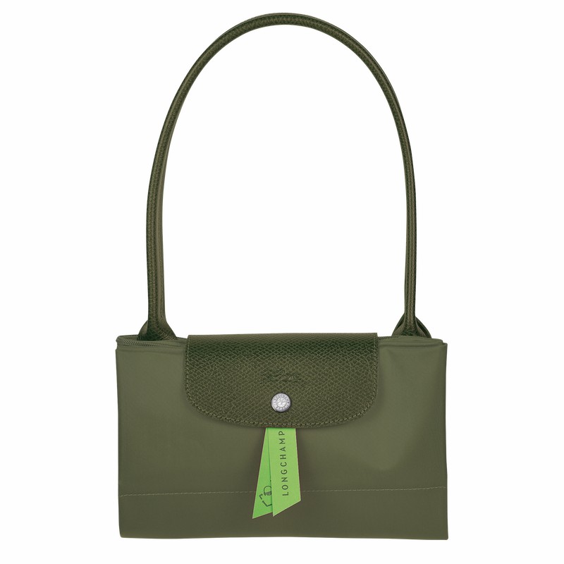 Longchamp Le Pliage Green L Tote bag - Recycled canvas Green | YFXW65320