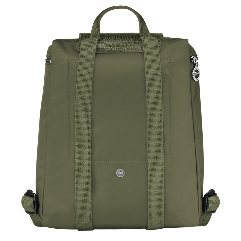 Longchamp Le Pliage Green M Backpack - Recycled canvas Green | GMNY54893