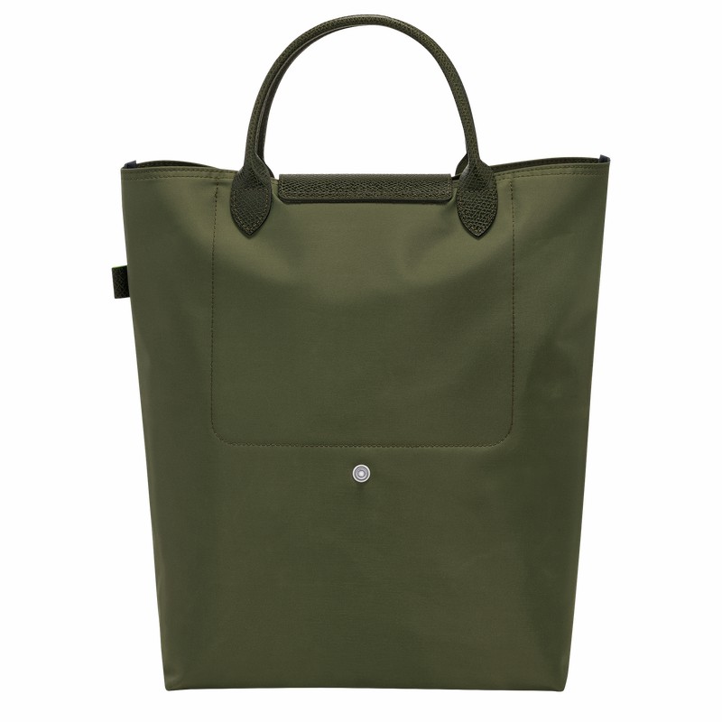 Longchamp Le Pliage Green M Tote bag - Canvas Green | FILX48107