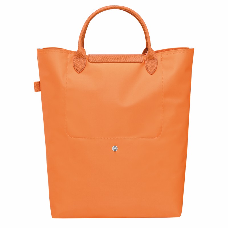 Longchamp Le Pliage Green M Tote bag - Canvas Orange | YDLN68937