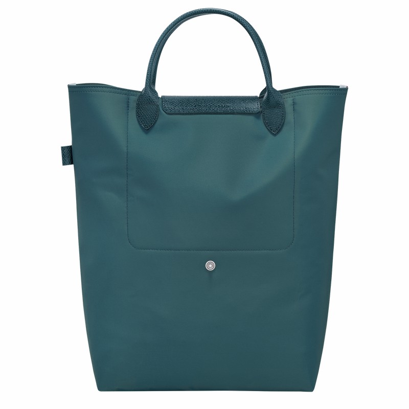 Longchamp Le Pliage Green M Tote bag - Canvas Peacock | MFZQ02958