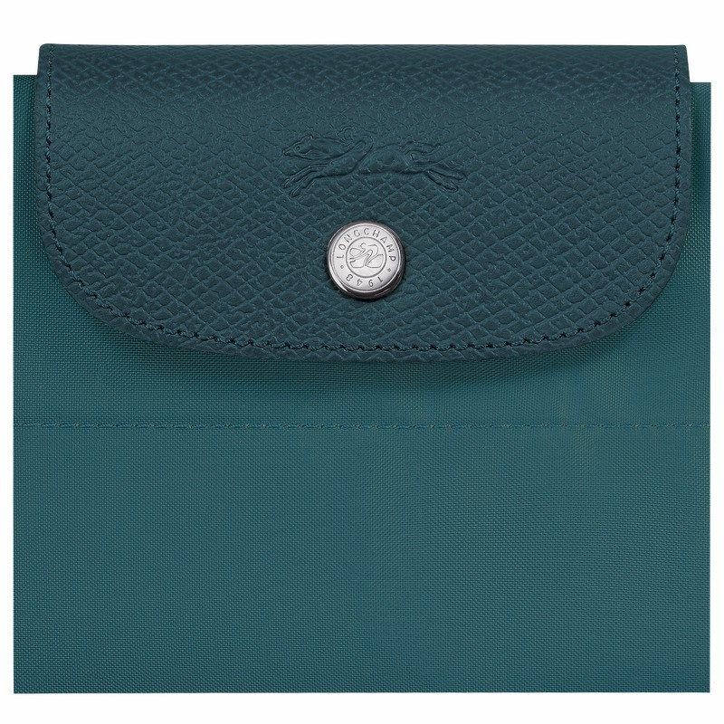 Longchamp Le Pliage Green M Tote bag - Canvas Peacock | MFZQ02958