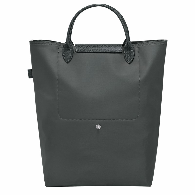 Longchamp Le Pliage Green M Tote bag - Canvas Deep Grey | EZOA04571