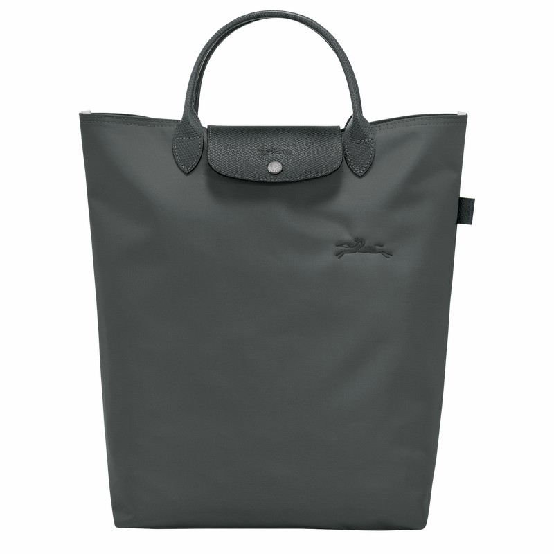 Longchamp Le Pliage Green M Tote bag - Canvas Deep Grey | EZOA04571