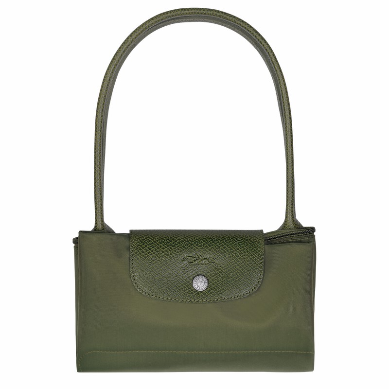 Longchamp Le Pliage Green M Tote bag - Recycled canvas Green | LQHD68503