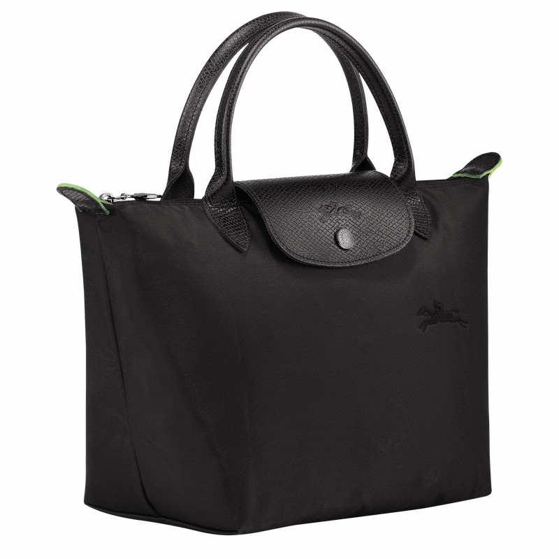 Longchamp Le Pliage Green S Handbag - Recycled canvas Black | WCVB87526