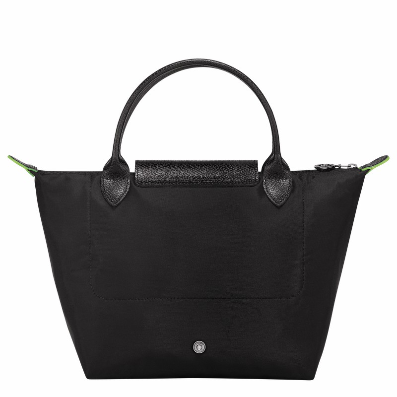 Longchamp Le Pliage Green S Handbag - Recycled canvas Black | WCVB87526