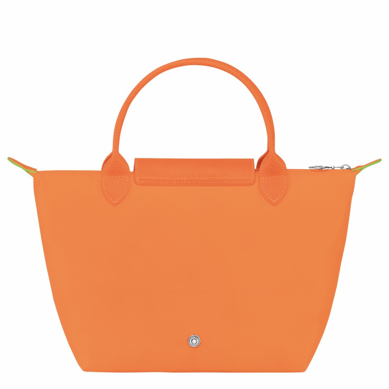 Longchamp Le Pliage Green S Handbag - Recycled canvas Orange | NBSJ56308