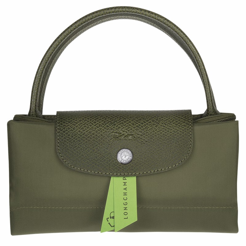 Longchamp Le Pliage Green S Handbag - Recycled canvas Green | FBSQ53679