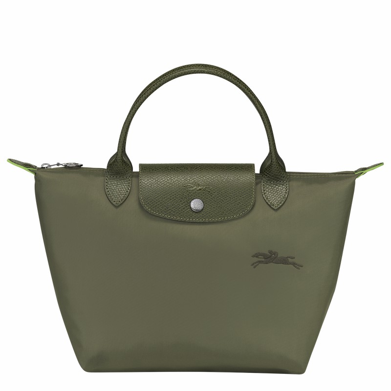 Longchamp Le Pliage Green S Handbag - Recycled canvas Green | FBSQ53679