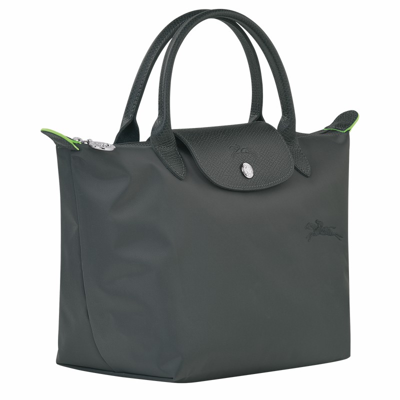 Longchamp Le Pliage Green S Handbag - Recycled canvas Deep Grey | QUPY15897