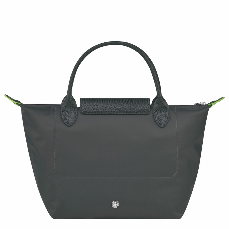 Longchamp Le Pliage Green S Handbag - Recycled canvas Deep Grey | QUPY15897