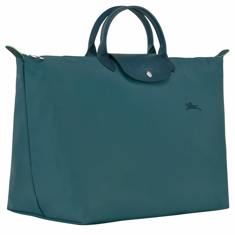 Longchamp Le Pliage Green S Travel bag - Recycled canvas Peacock | AIWE98415