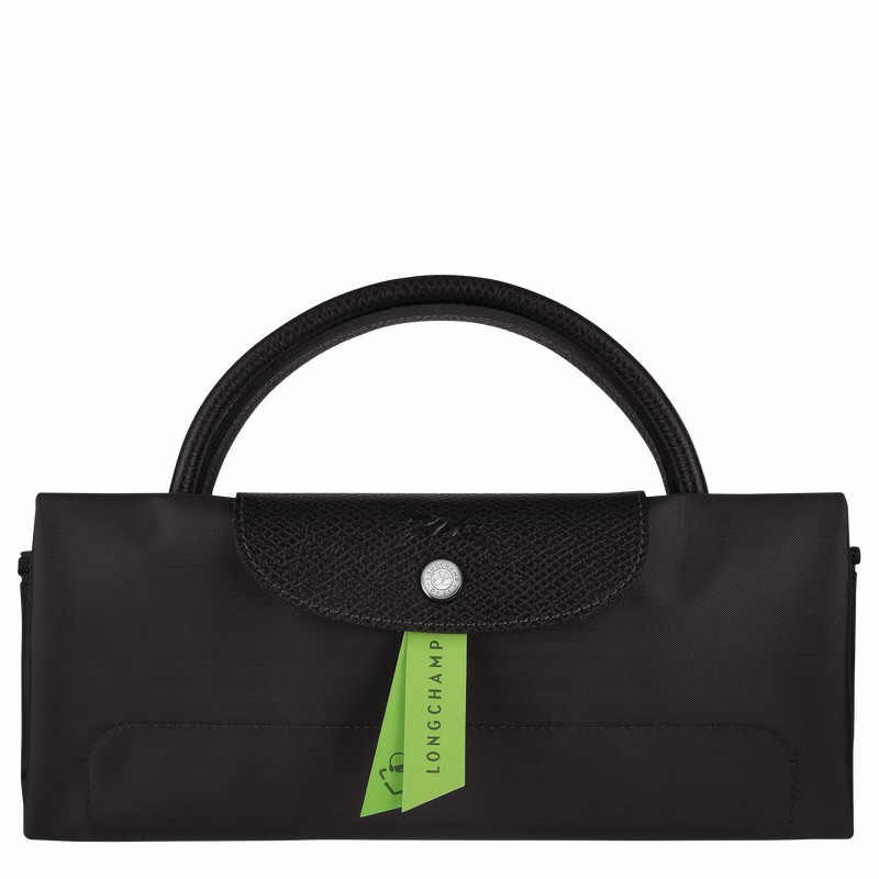 Longchamp Le Pliage Green S Travel bag - Recycled canvas Black | YIEP85690