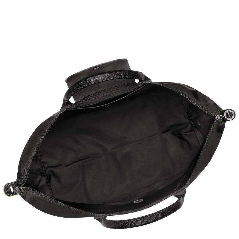 Longchamp Le Pliage Green S Travel bag - Recycled canvas Black | YIEP85690