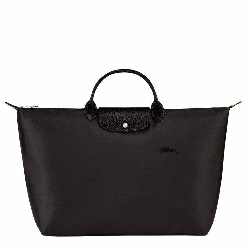 Longchamp Le Pliage Green S Travel bag - Recycled canvas Black | YIEP85690