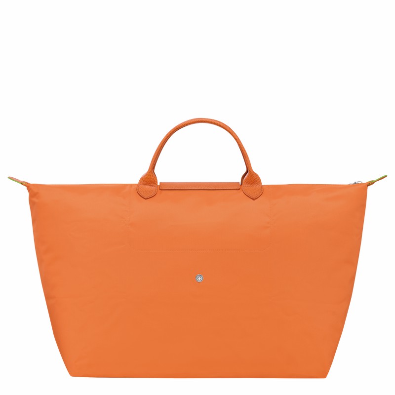 Longchamp Le Pliage Green S Travel bag - Recycled canvas Orange | CWUV26870