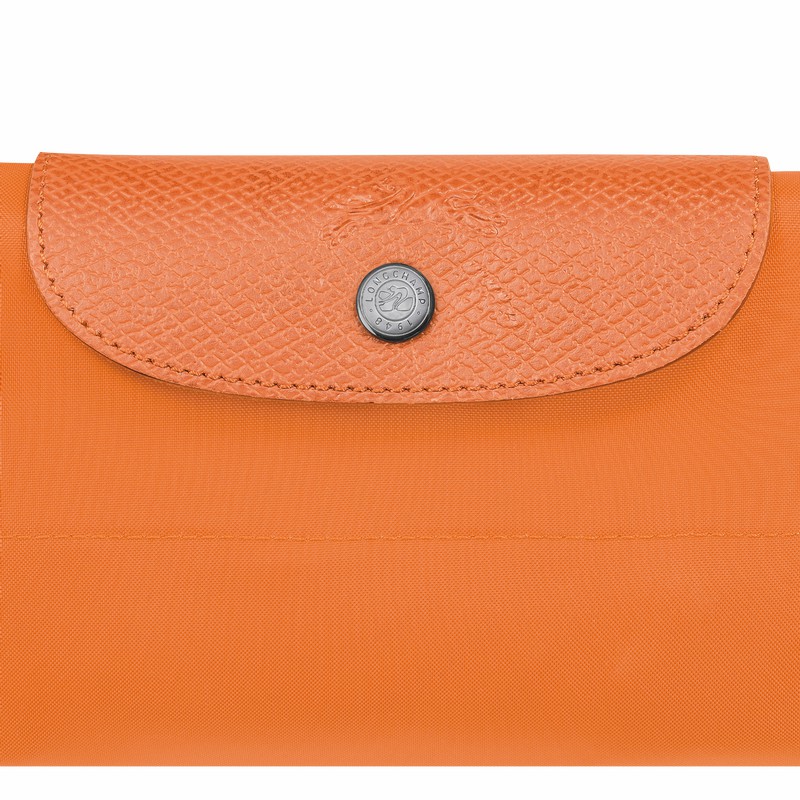 Longchamp Le Pliage Green S Travel bag - Recycled canvas Orange | CWUV26870