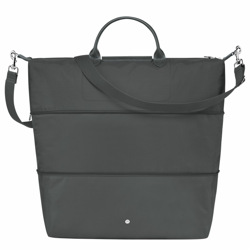 Longchamp Le Pliage Green Travel bag expandable - Recycled canvas Deep Grey | NXYH74803