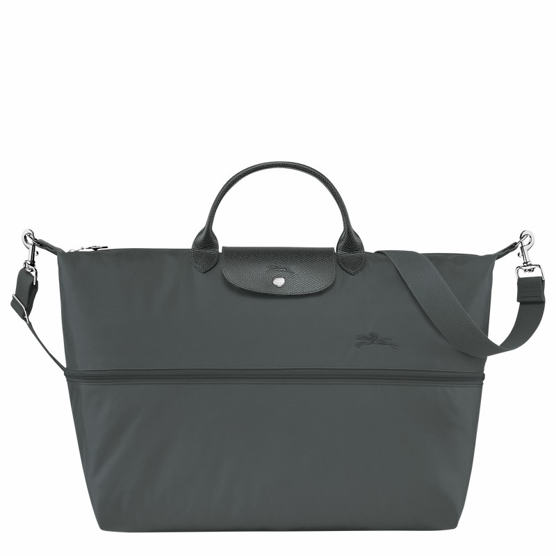 Longchamp Le Pliage Green Travel bag expandable - Recycled canvas Deep Grey | NXYH74803