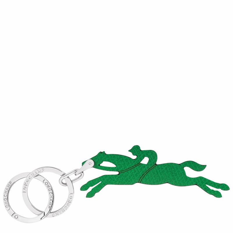 Longchamp Le Pliage Key rings - Leather Green | TUMB26853