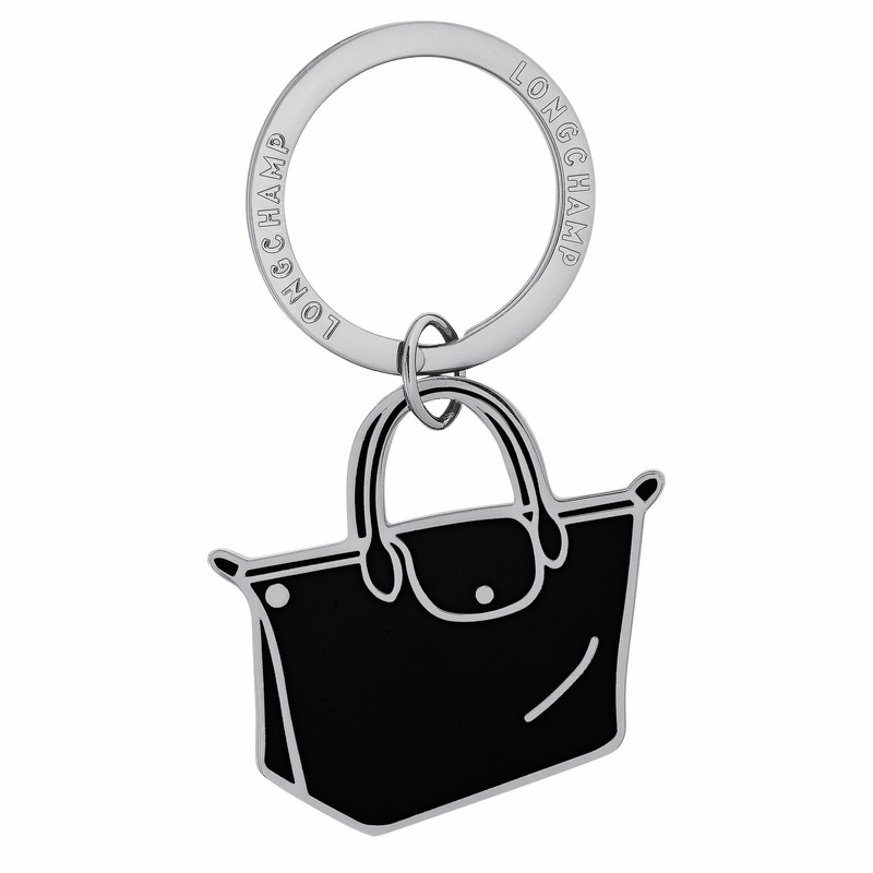 Longchamp Le Pliage Key rings - Metal Black | OWUF35682