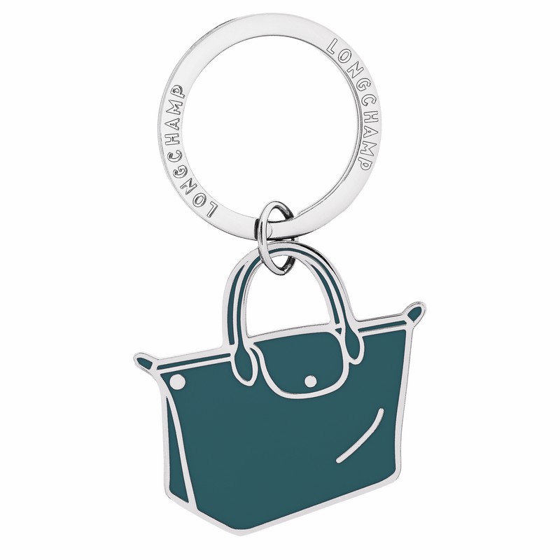 Longchamp Le Pliage Key rings - Metal Peacock | JEWP43602