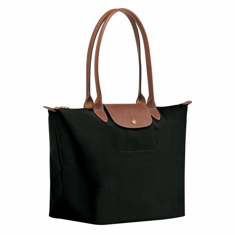 Longchamp Le Pliage Original L Tote bag - Recycled canvas Black | FSZJ42903