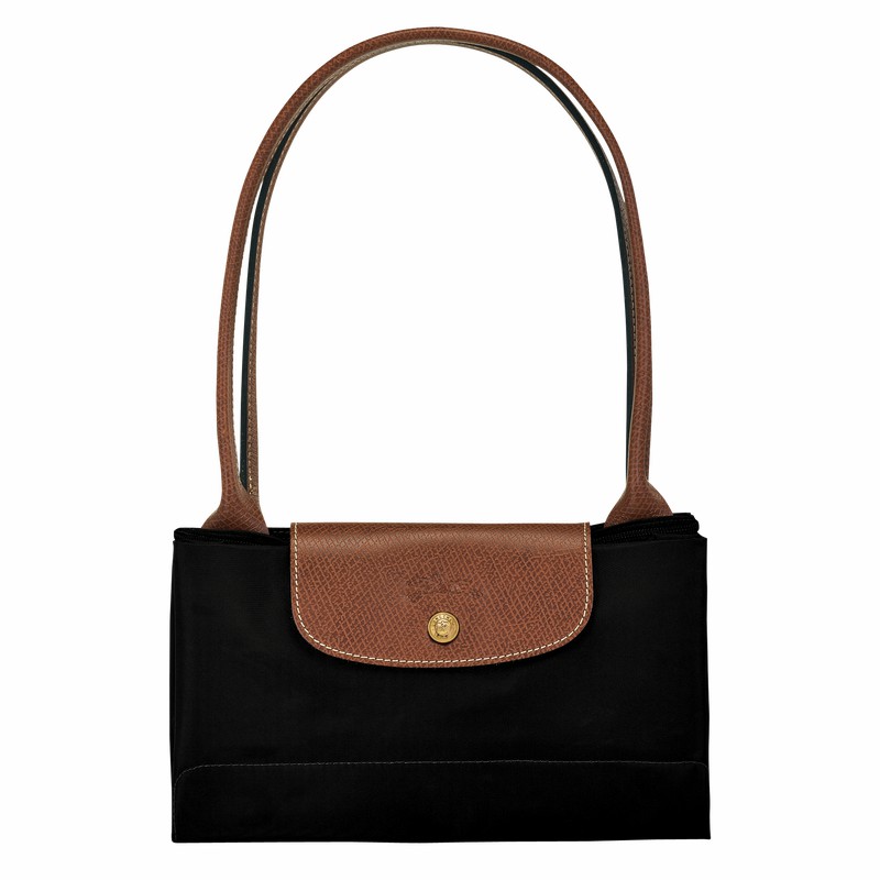 Longchamp Le Pliage Original L Tote bag - Recycled canvas Black | FSZJ42903