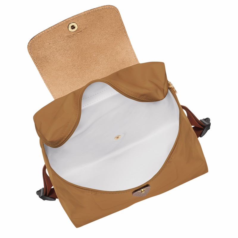 Longchamp Le Pliage Original M Backpack - Recycled canvas Khaki | HAZF54037