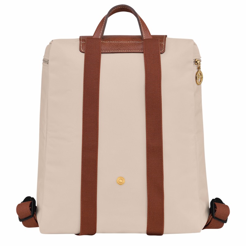 Longchamp Le Pliage Original M Backpack - Recycled canvas White | ZNEF90462