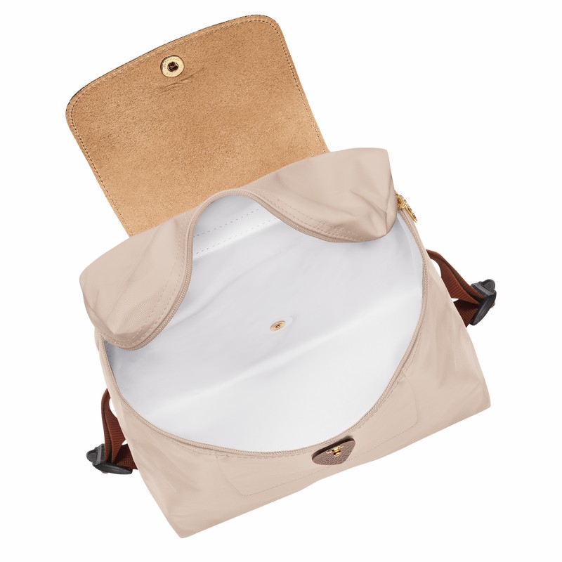 Longchamp Le Pliage Original M Backpack - Recycled canvas White | ZNEF90462