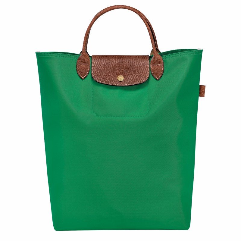 Longchamp Le Pliage Original M Tote bag - Canvas Green | KYJM79845