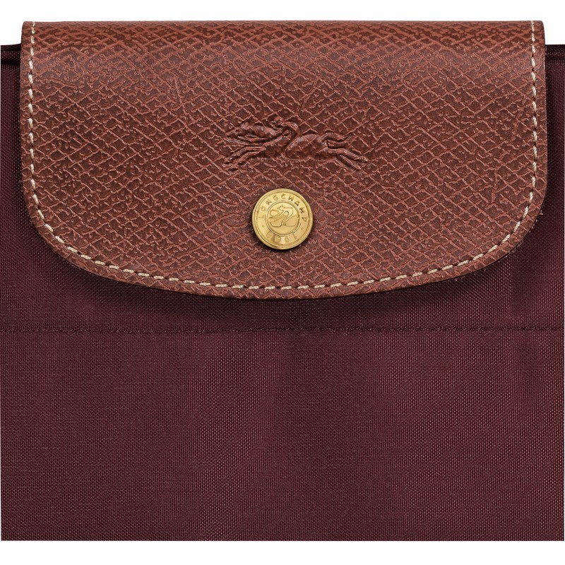 Longchamp Le Pliage Original M Tote bag - Canvas Burgundy | FQGO30276