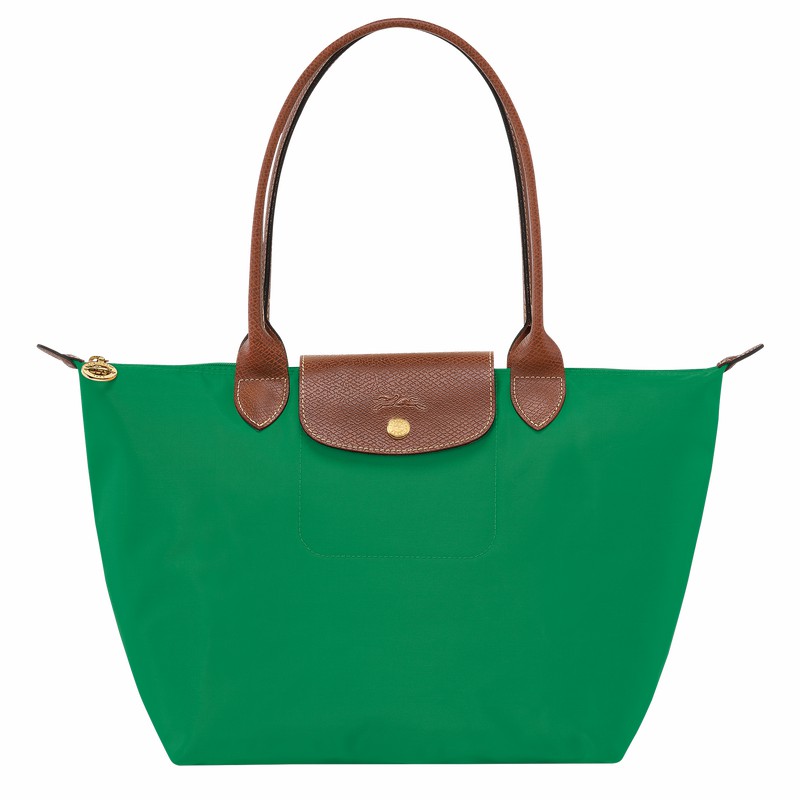 Longchamp Le Pliage Original M Tote bag - Recycled canvas Green | AMTJ30517