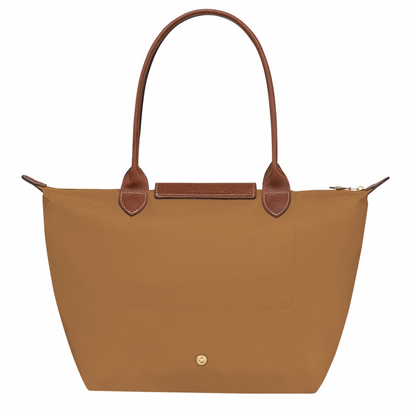 Longchamp Le Pliage Original M Tote bag - Recycled canvas Khaki | JQDF18634