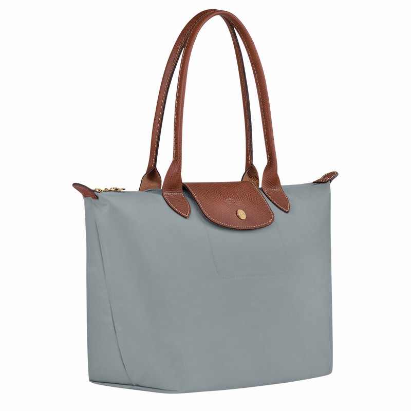 Longchamp Le Pliage Original M Tote bag - Recycled canvas Grey | ONBP96401