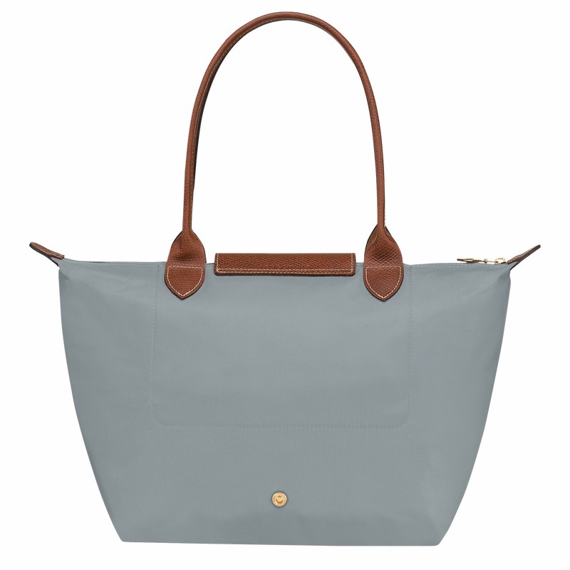 Longchamp Le Pliage Original M Tote bag - Recycled canvas Grey | ONBP96401