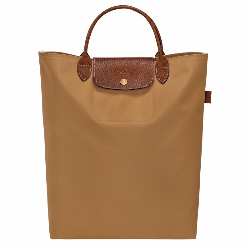 Longchamp Le Pliage Original M Tote bag - Canvas Khaki | SMUQ19526