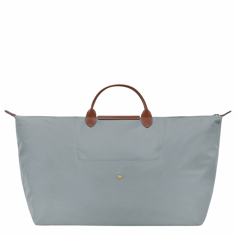 Longchamp Le Pliage Original M Travel bag - Recycled canvas Grey | BUES39580