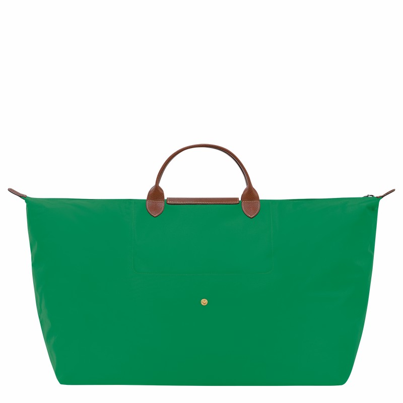 Longchamp Le Pliage Original M Travel bag - Recycled canvas Green | LFQU37549